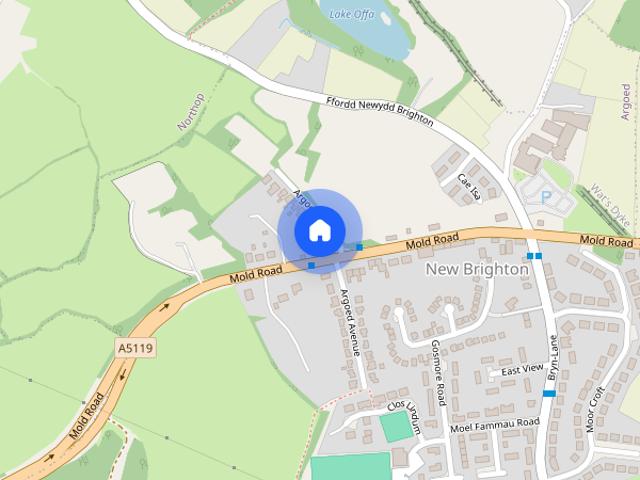 House for rent in Argoed, New Brighton