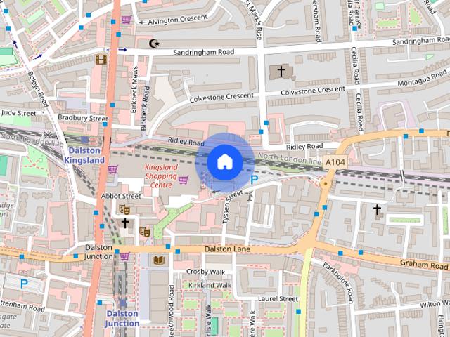 Apartment for rent in Shacklewell, Greater London