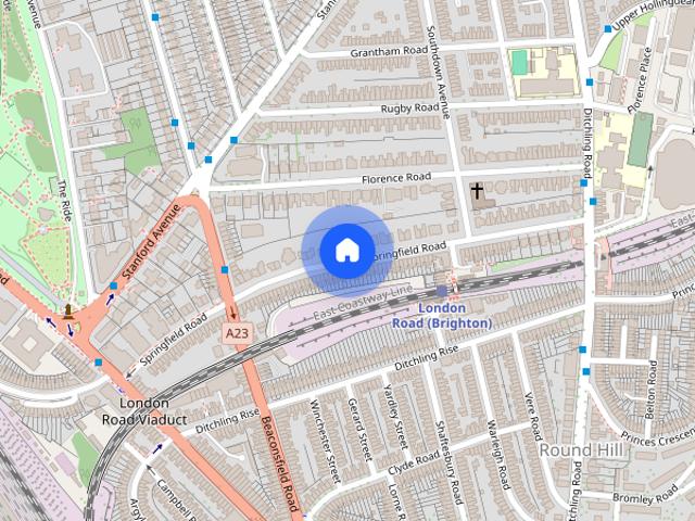 Apartment for rent in Round Hill, Brighton & Hove