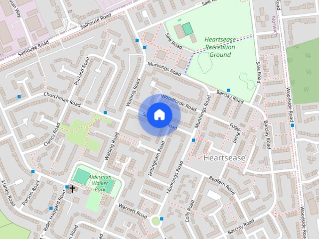 House for rent in Heartsease, East Bank