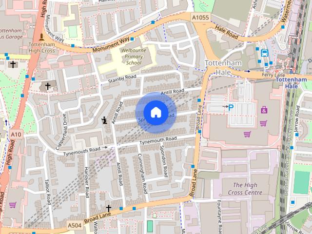 House for rent in Tottenham Hale, Greater London