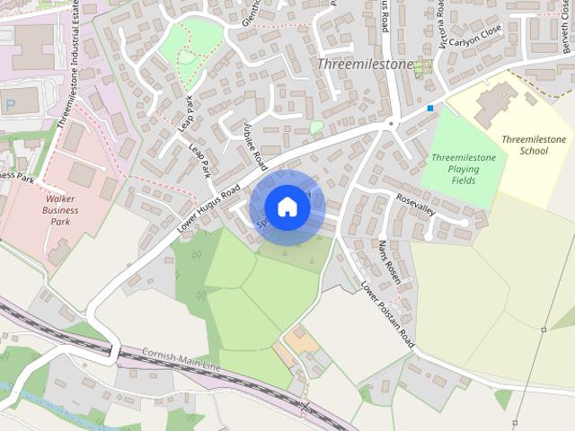 House for rent in Kenwyn, Cornwall