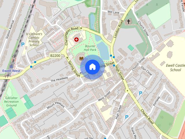 House for rent in Stoneleigh, Ewell