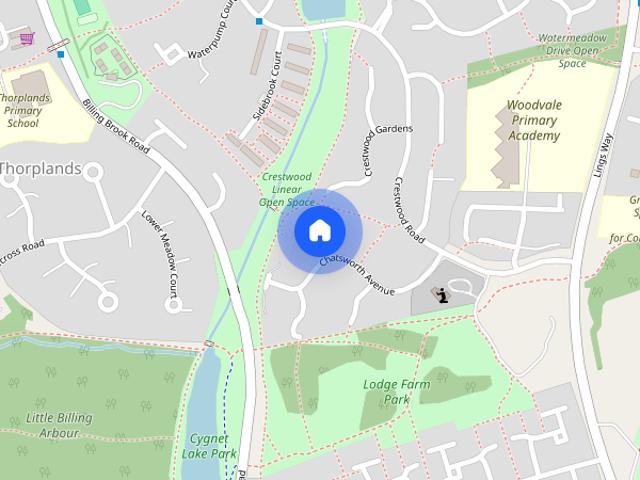 House for rent in Lings, Northampton