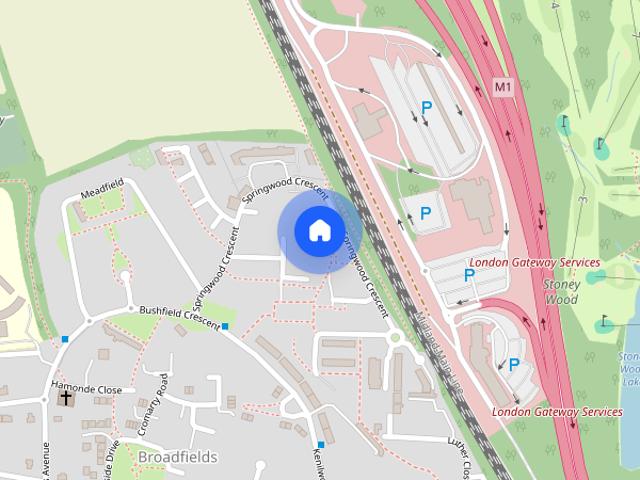 Apartment for rent in Broadfields, Greater London