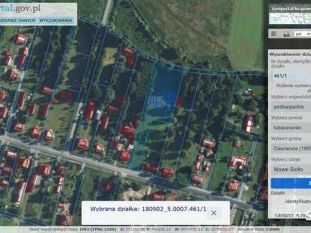 Grunt na sprzedaż w Cieszanów, Podkarpackie