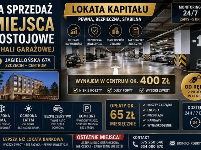 Garaż na sprzedaż w Szczecin