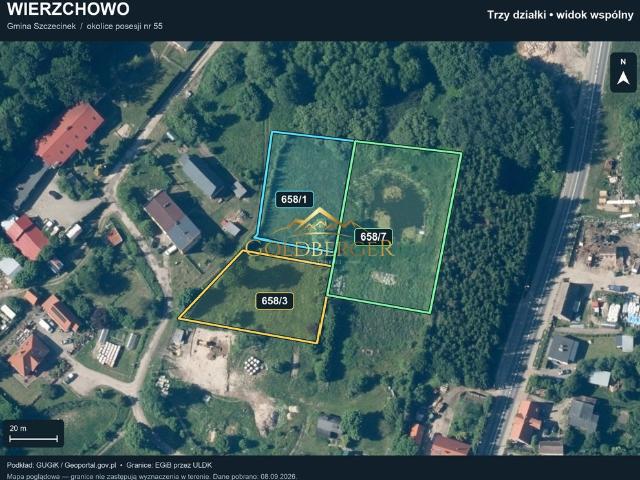 Grunt na sprzedaż w Wierzchowo, powiat szczecinecki