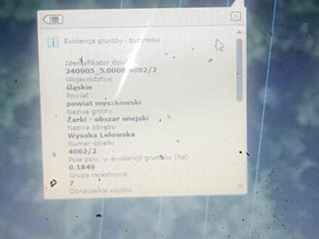 Grunt na sprzedaż w Żarki, Śląskie