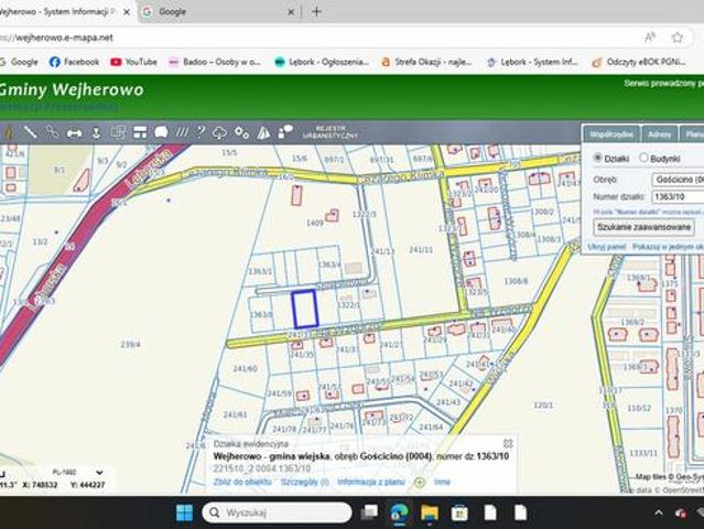 Grunt na sprzedaż w Wejherowo, Pomorskie