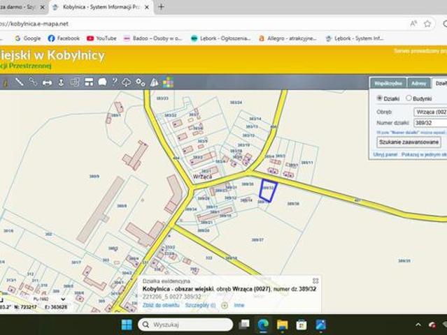 Grunt na sprzedaż w Kobylnica, Pomorskie