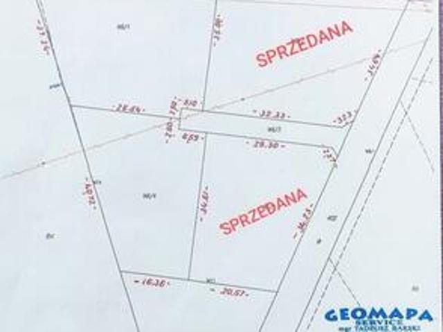 Grunt na sprzedaż w Borowie, Mazowieckie
