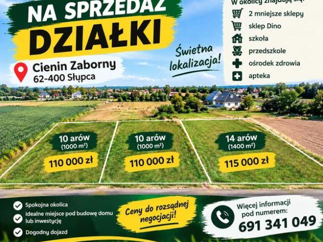 Grunt na sprzedaż w Słupca, powiat słupecki