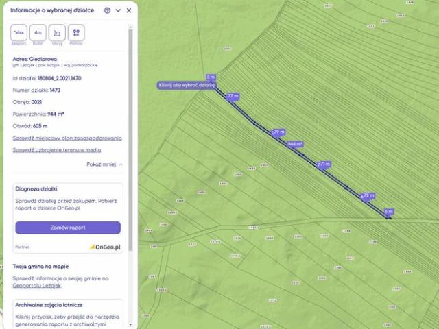 Grunt na sprzedaż w Leżajsk, Podkarpackie