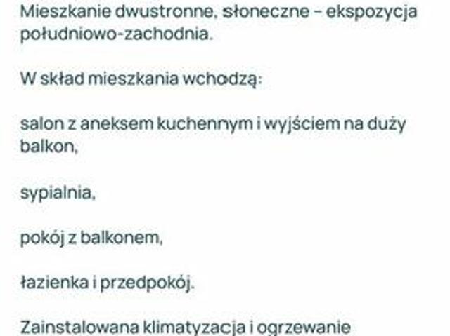 Mieszkanie na sprzedaż w Działdowo, Warmińsko-mazurskie