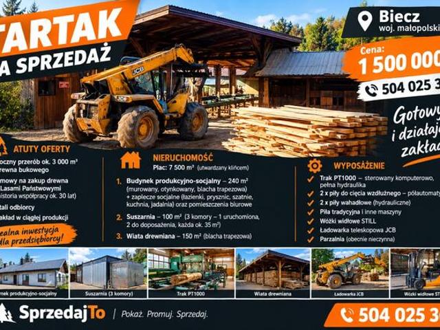 Biuro na sprzedaż w Biecz, powiat gorlicki