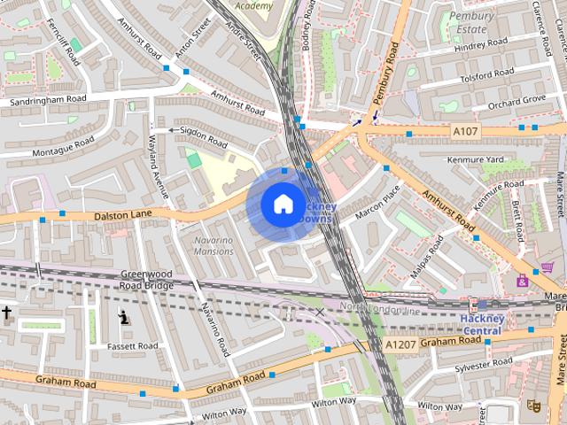 Apartment for rent in Shacklewell, Greater London