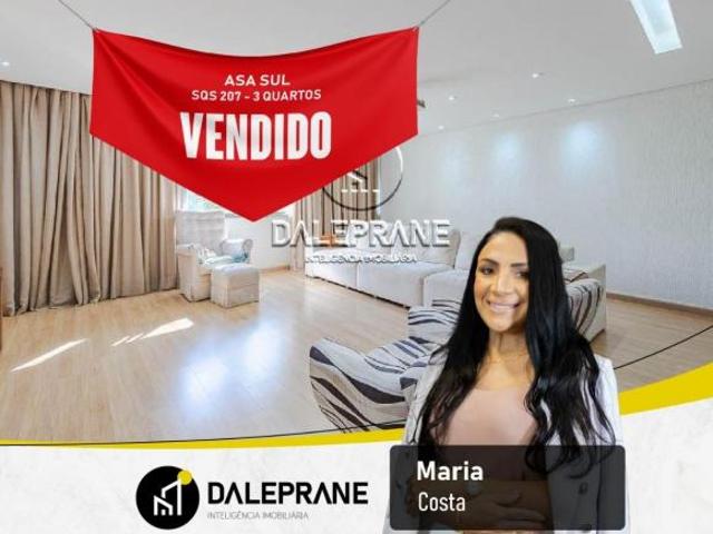 Apartamento venda em SQS 207, Plano Piloto
