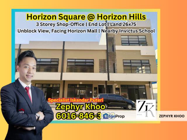 Shop for rent in Pulai, Bukit Ledang