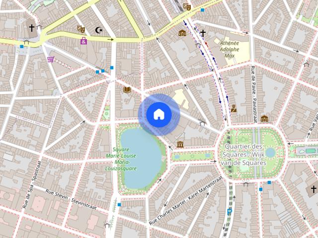 Kamer location à Quartier européen - Europese Wijk, Bruxelles - Brussel
