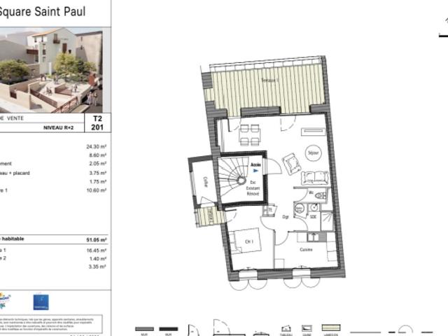 Appartement vente à Lodève, Clermont-l'hérault
