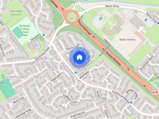 House for rent in Gunthorpe, Peterborough