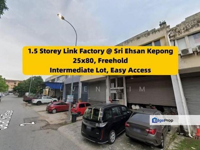 Warehouse for sale in Kepong, Kuala Lumpur