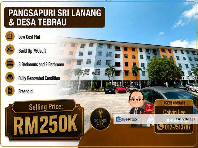Flat for sale in Johor