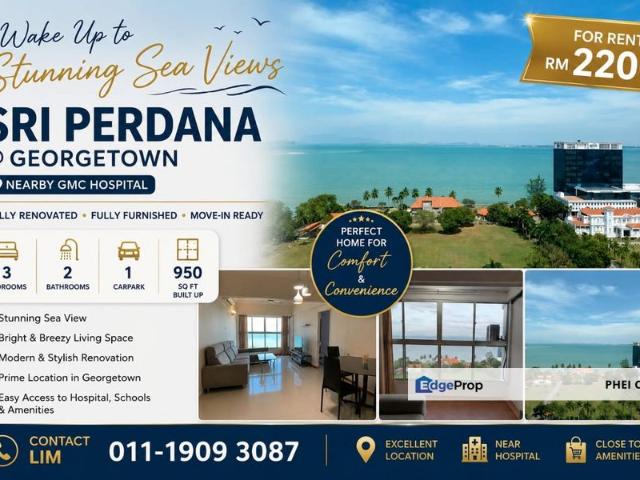 Condominium for rent in Georgetown, Penang