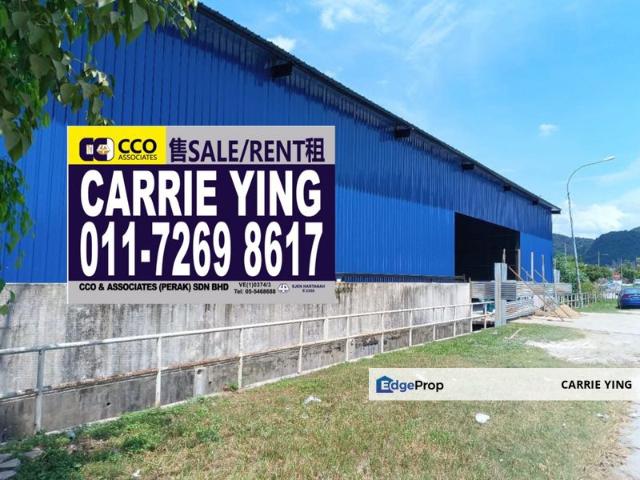 Warehouse for rent in Perak, Tanjong Ipoh