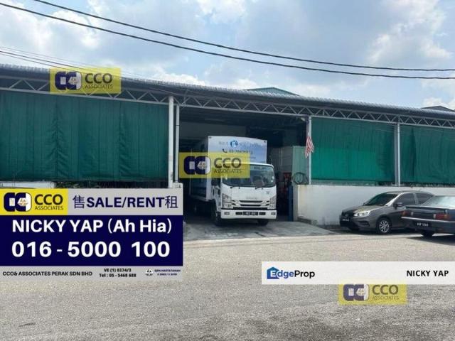 Warehouse for rent in Perak, Tanjong Ipoh