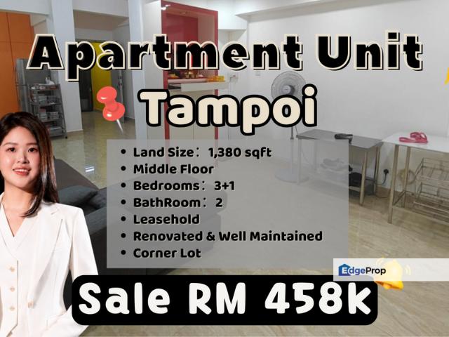 Condominium for sale in Taman Tampoi Indah, Johor Bahru