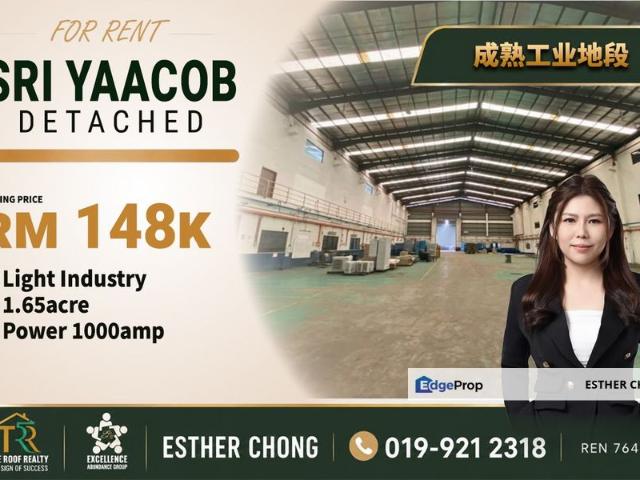 Warehouse for rent in Johore Bahru, Johor