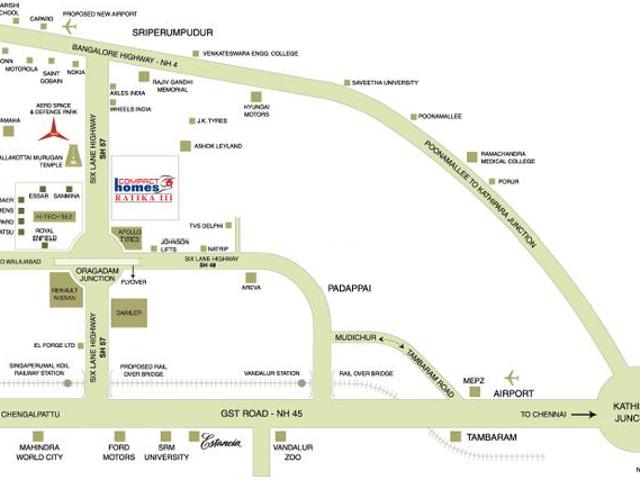 Flat for sale in Sriperumbudur, Tamil Nadu