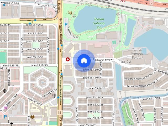 Apartment for rent in SS 12, Majlis Bandaraya Subang Jaya