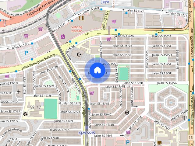 Apartment for rent in SS 15, Majlis Bandaraya Subang Jaya