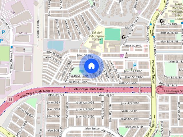 Apartment for rent in Petaling, Subang Jaya