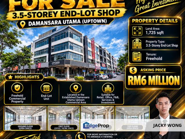 Shop for sale in SS 21, Petaling Jaya