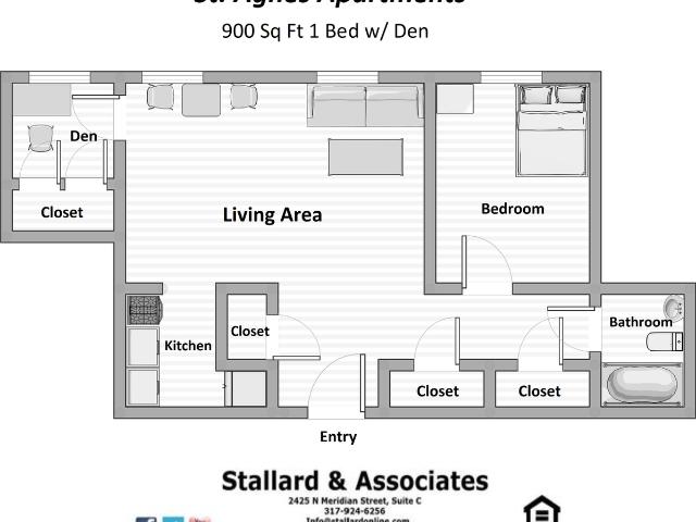 Apartment for rent in Camby, Indiana
