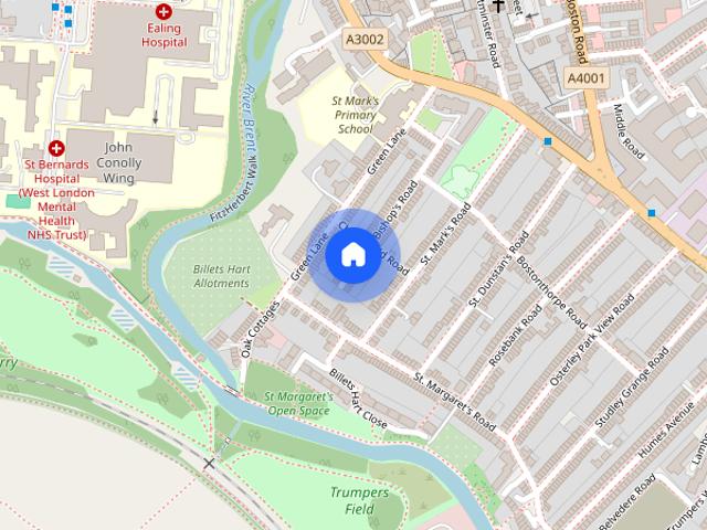 House for rent in London Borough of Ealing, Hanwell