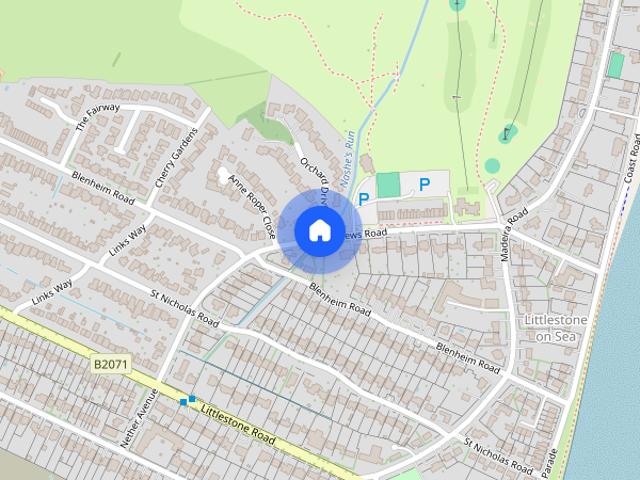 Apartment for rent in Littlestone on Sea, Folkestone