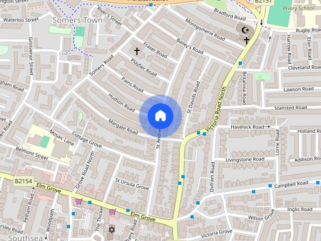 Apartment for rent in Somers Town, City Of Portsmouth