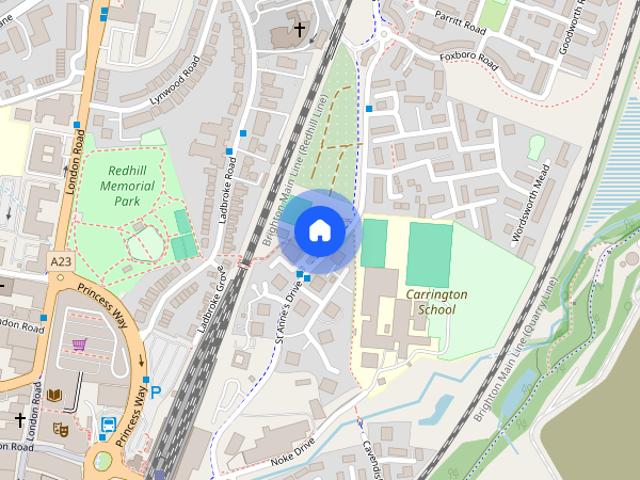 Apartment for rent in Redhill, Reigate and Banstead