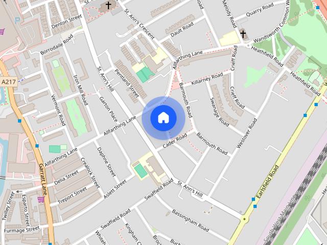 House for rent in Earlsfield, Greater London