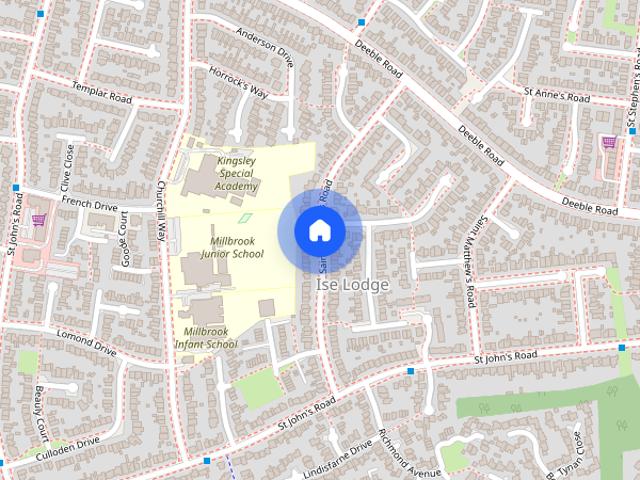 House for rent in Ise Lodge, Kettering