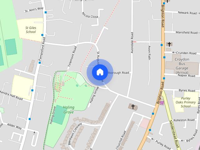 Apartment for rent in London Borough of Croydon, Waddon