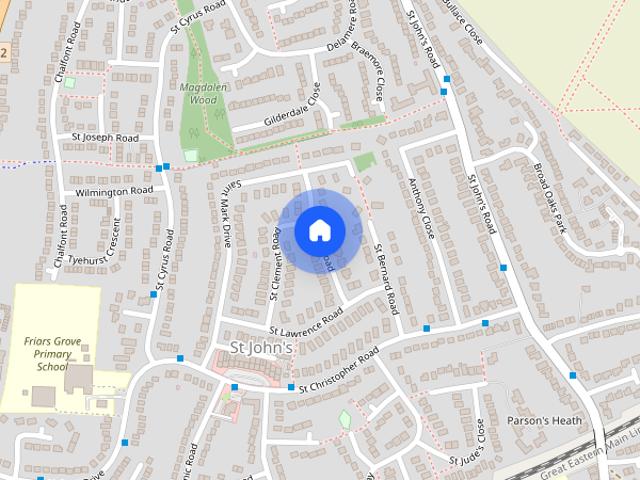 House for rent in Highwoods, Fordham Heath
