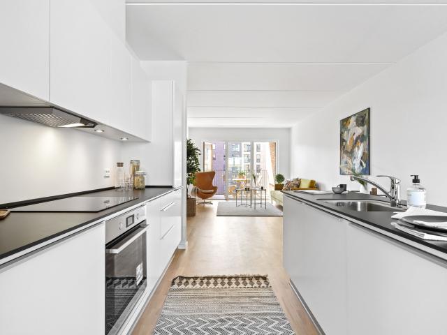Lejlighed til leje i Jernbanebyen, København
