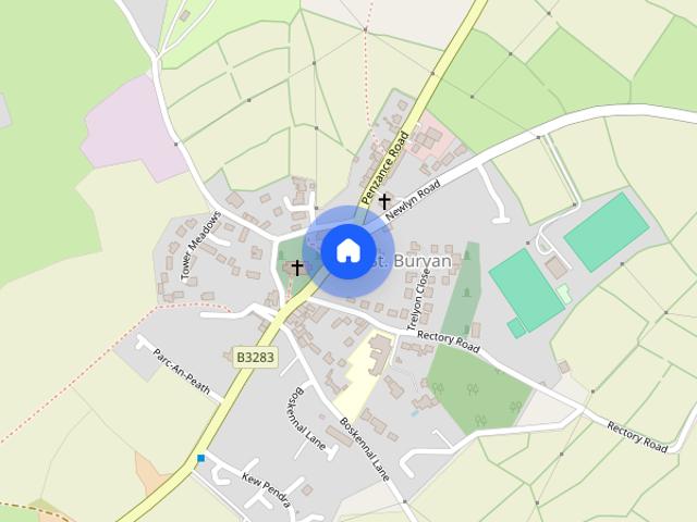 House for rent in St Buryan, Cornwall