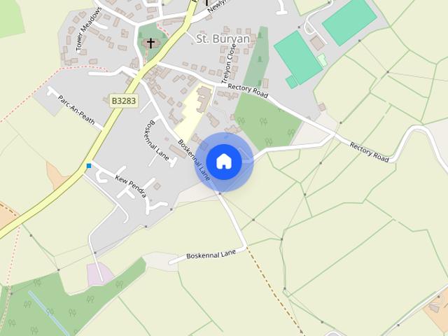 House for rent in St Buryan, Cornwall